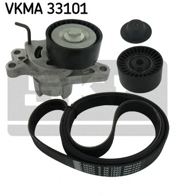 Поликлиновой ременный комплект VKMA 33101