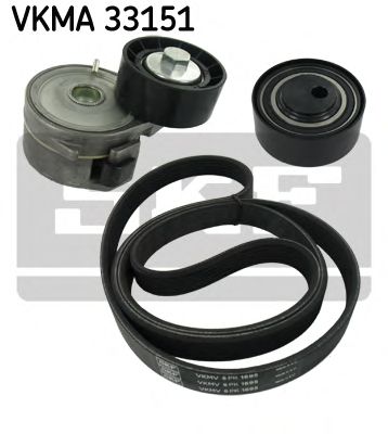 Поликлиновой ременный комплект VKMA 33151