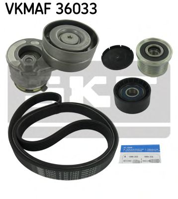 Поликлиновой ременный комплект VKMAF 36033