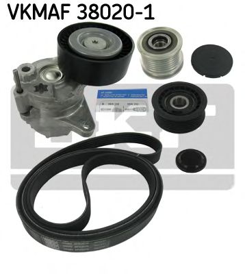 Поликлиновой ременный комплект VKMAF 38020-1