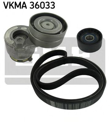 Поликлиновой ременный комплект VKMA 36033