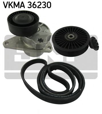 Поликлиновой ременный комплект VKMA 36230