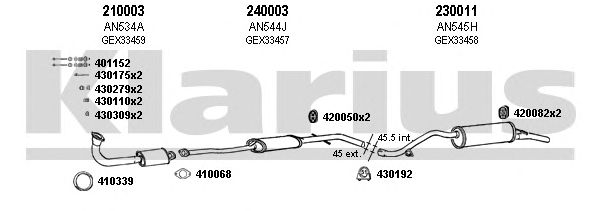 Exhaust System 120342E