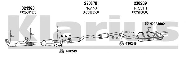Exhaust System 120384E