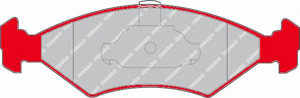 Brake Pad Set, disc brake FDS1081
