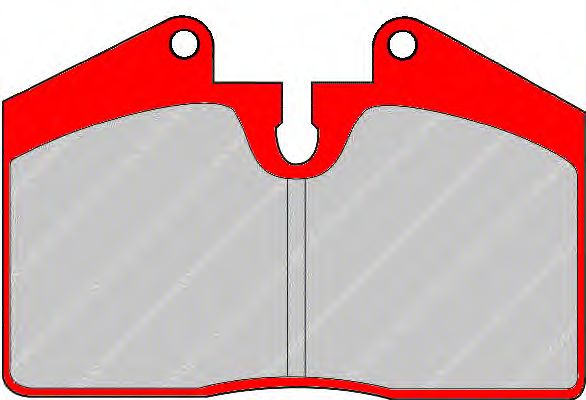 Brake Pad Set, disc brake FDS451