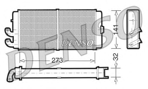 Heat Exchanger, interior heating DRR02001