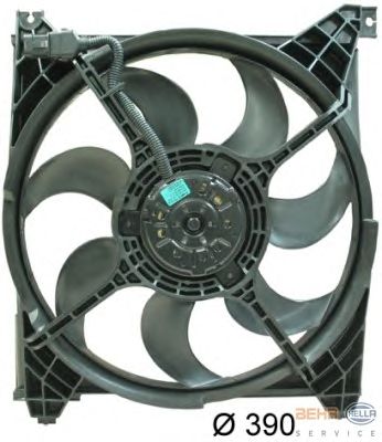 Ventilateur, refroidissement du moteur 8EW 351 034-711