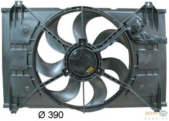 Fan, radiator 8EW 351 041-351