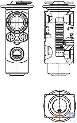 Расширительный клапан, кондиционер 8UW 351 234-181