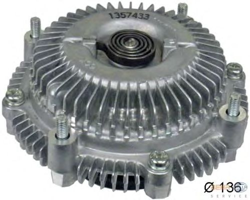 Clutch, radiator fan 8MV 376 791-121
