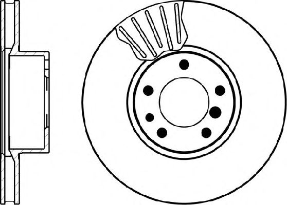 Brake Disc 8DD 355 102-871