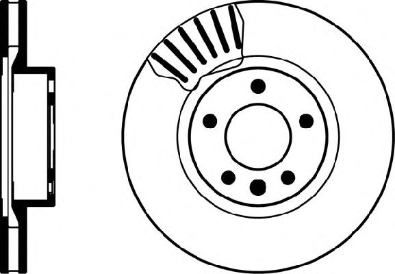 Тормозной диск 8DD 355 102-831