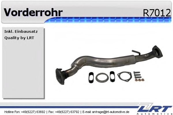 Exhaust Pipe R7012