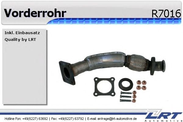 Exhaust Pipe R7016