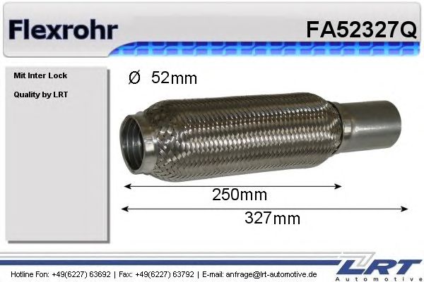 Flexrohr, Abgasanlage FA52327Q