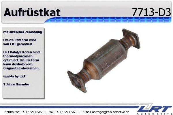Catalytic Converter 7713-D3