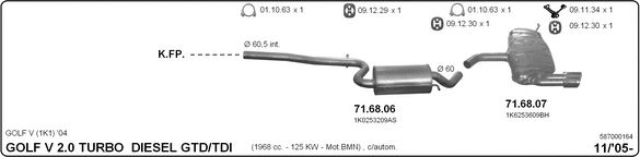 Exhaust System 587000164