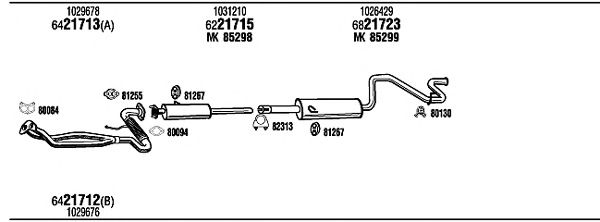 Exhaust System FO80137