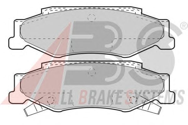 Brake Pad Set, disc brake 38732
