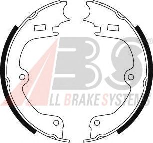 Brake Shoe Set, parking brake 8908