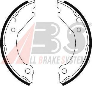 Brake Shoe Set, parking brake 8910