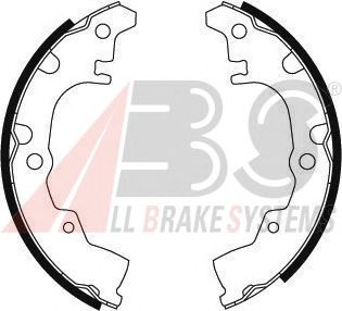 Brake Shoe Set 8999