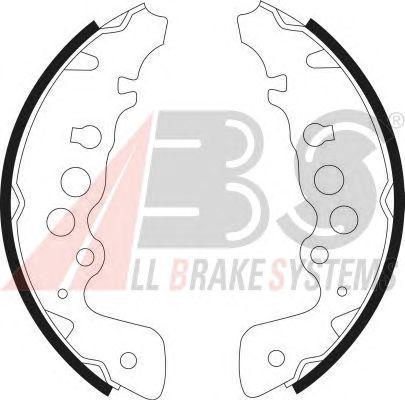 Brake Shoe Set 9052