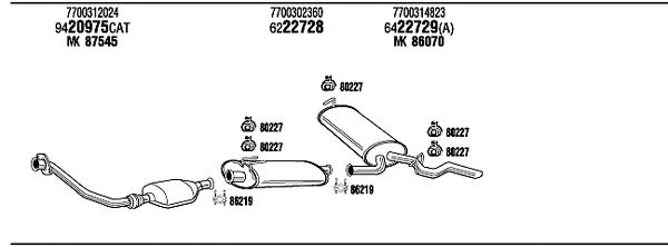 Exhaust System RE94129B
