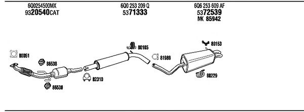 Exhaust System SE60106