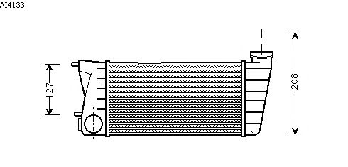 Turbo radyatörü AI4133