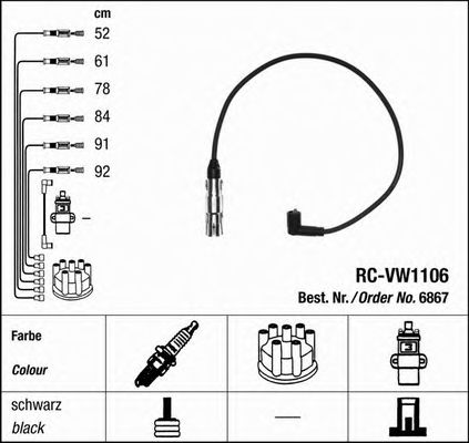 Ignition Cable Kit 6867