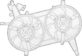 Вентилятор, охлаждение двигателя EV819810