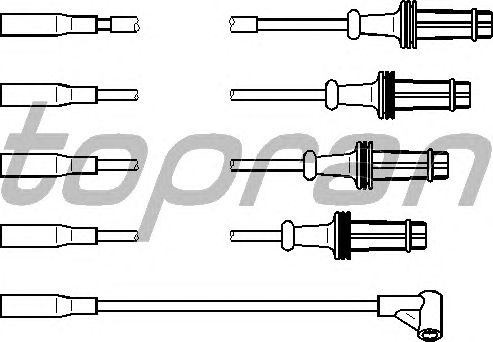 Ignition Cable Kit 721 505