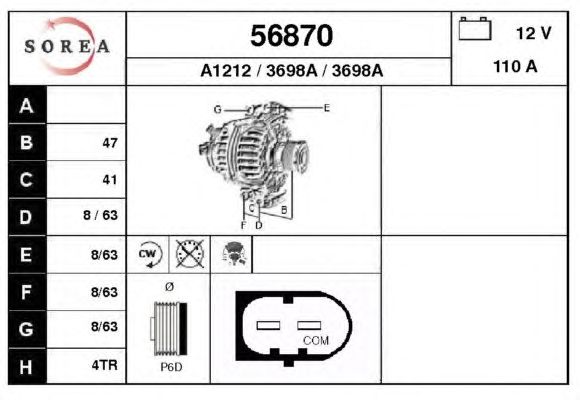 Generator 56870