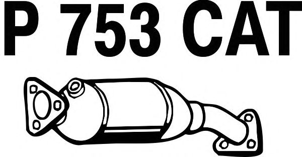 Catalytic Converter P753CAT