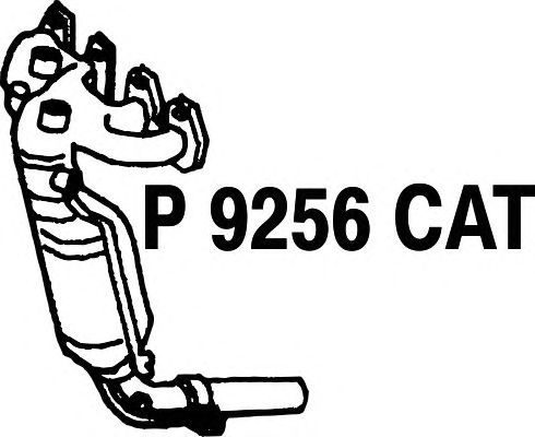 Catalytic Converter P9256CAT
