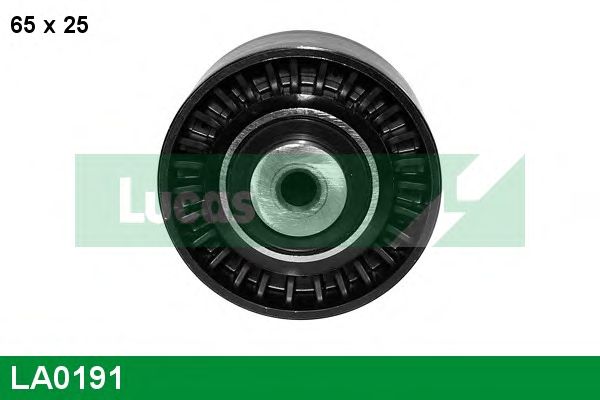 Medløberhjul, multi-V-rem LA0191