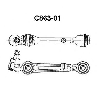 Braço oscilante, suspensão da roda C863-01