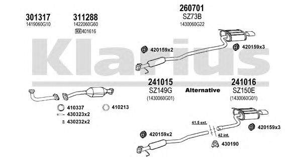 Exhaust System 820142E