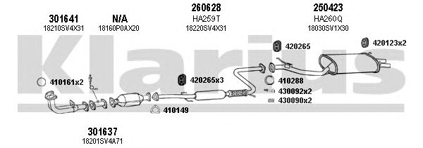 Exhaust System 420151E