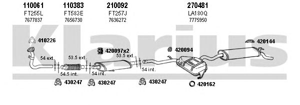 Exhaust System 510139E