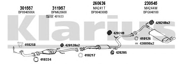 Exhaust System 570156E
