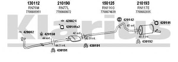 Exhaust System 720232E