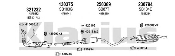 Exhaust System 750127E