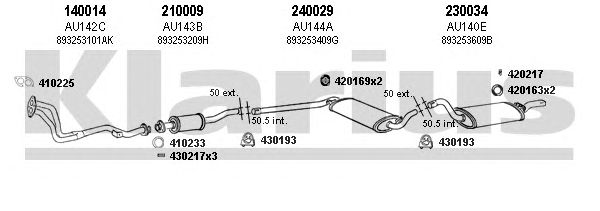 Exhaust System 940229E