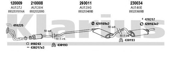 Exhaust System 940258E