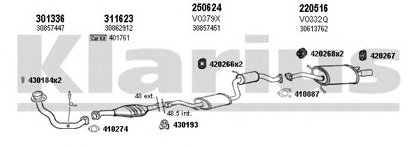 Exhaust System 960302E