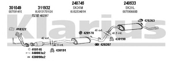 Exhaust System 780029E