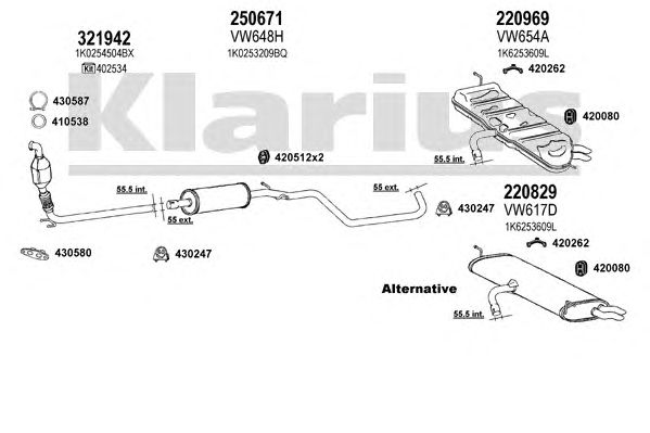 Exhaust System 931131E